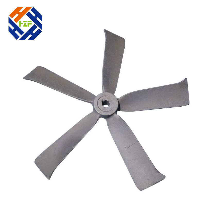 Ալյումինե Die Casting Ներդրումային Ձուլում Blade Fan